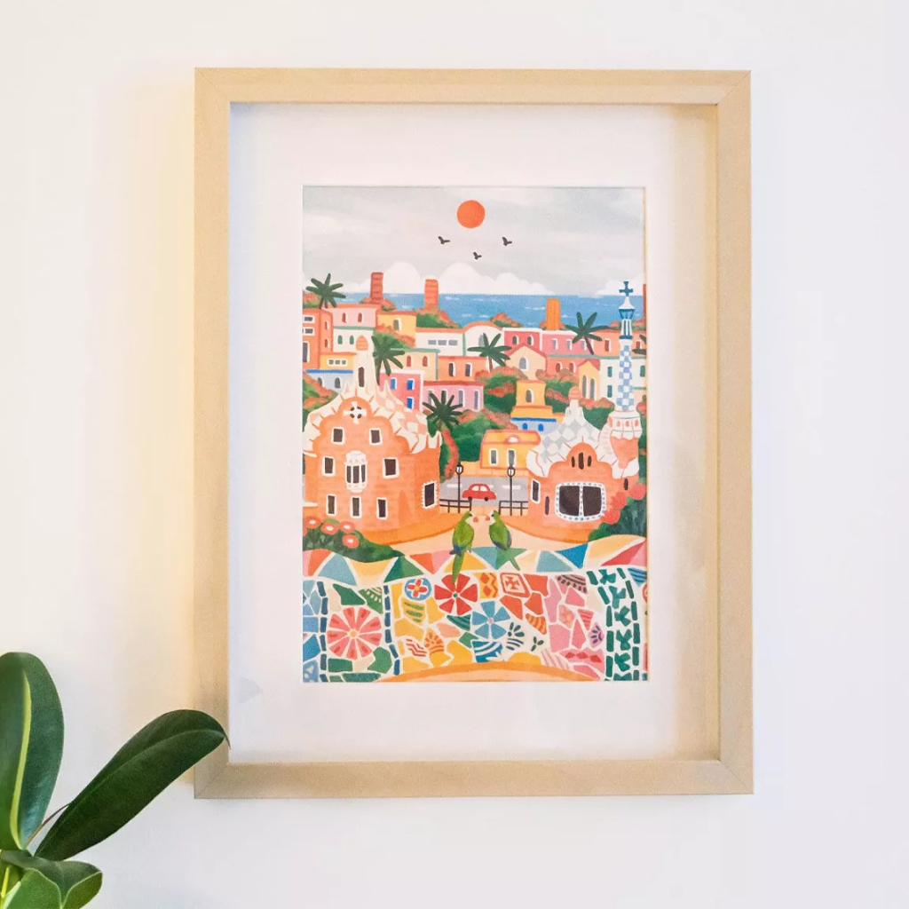 Coffret peinture au numéro - Barcelona