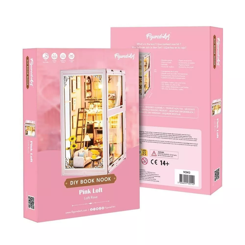 Kit Book nook - Loft rose