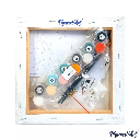 Peinture par numéro - Jolie rue de Noël colorée (mini)