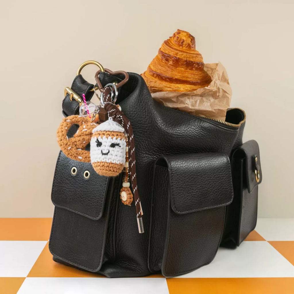 Kit crochet - My bag charms - Coffee time