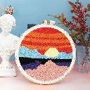 Kit Punch Needle - Face à la mer