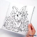 Livre de coloriage - L'univers des animaux (adulte)