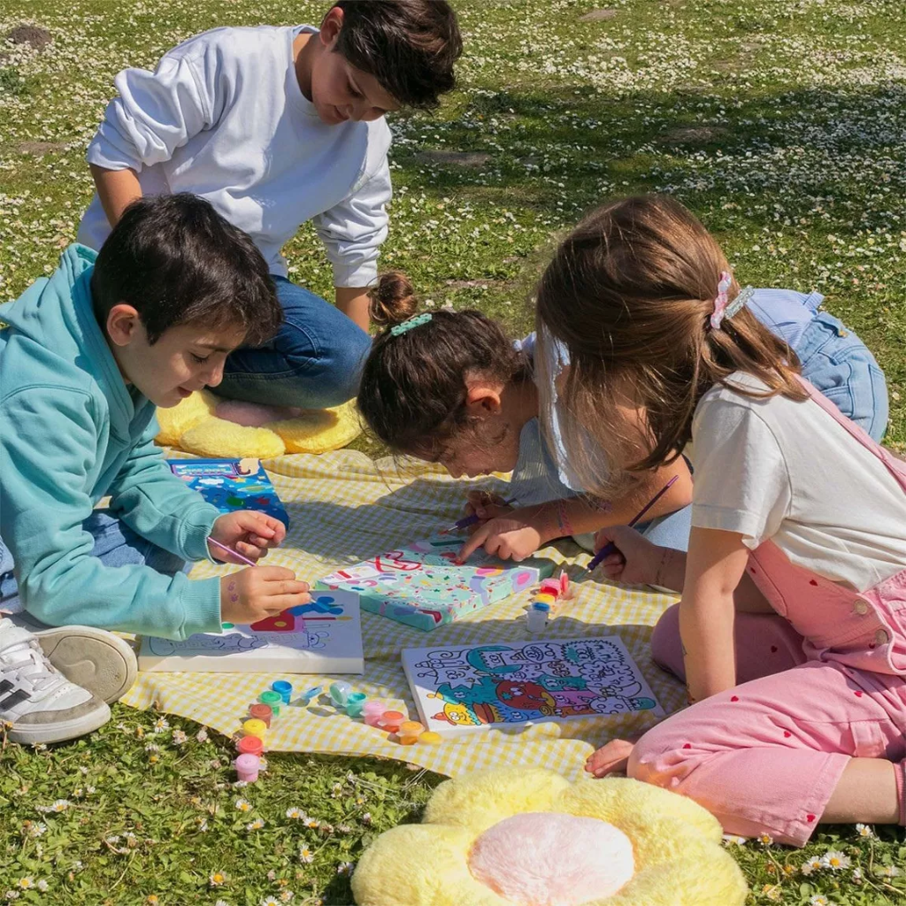 Kit Peinture par numéro - Petit pinceau Kids - Vidéo game