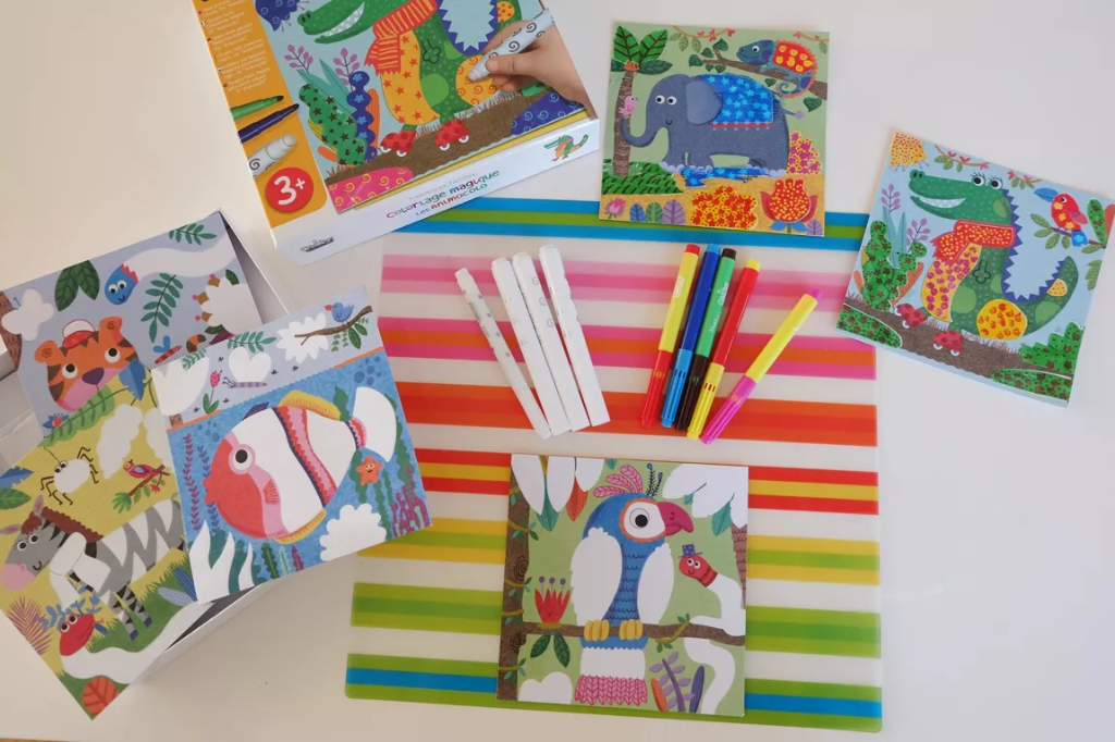 Kit Coloriage Magique - Les animocolo