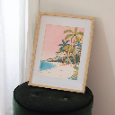 Coffret peinture au numéro - Bora Bora par Tania Garcia