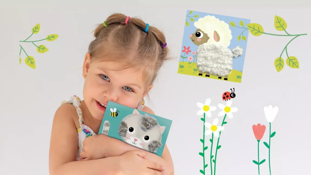 Kit Tableaux faciles - Laine à lacer - Mes doux compagnons