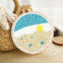 Kit Punch Needle - Etoile et mer