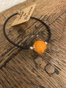 Bracelet boule - Orange