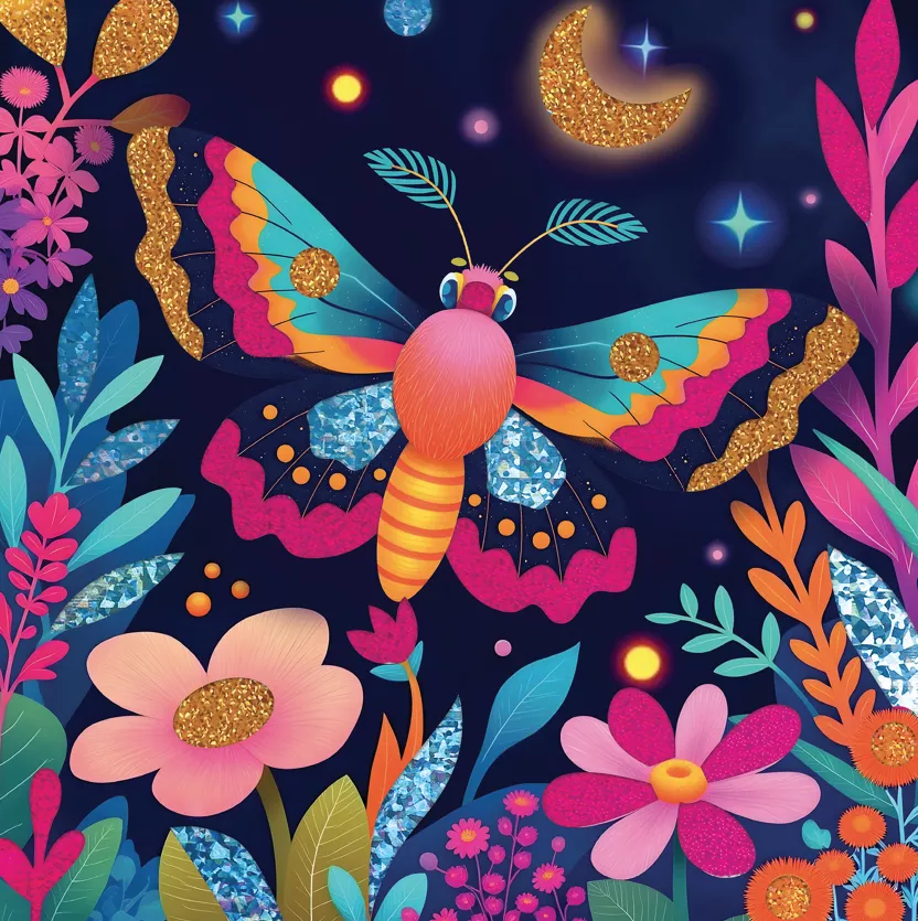 Cartes à métalliser - Insectes