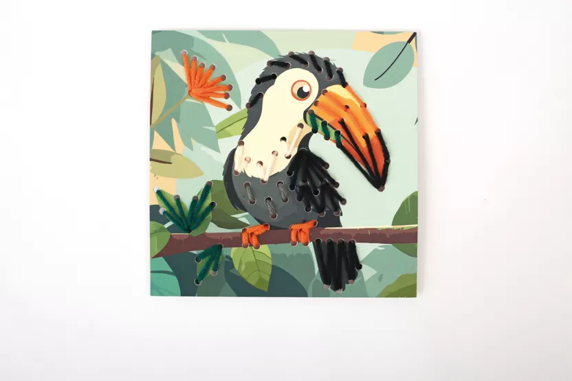 Cartes à broder - Jungle 