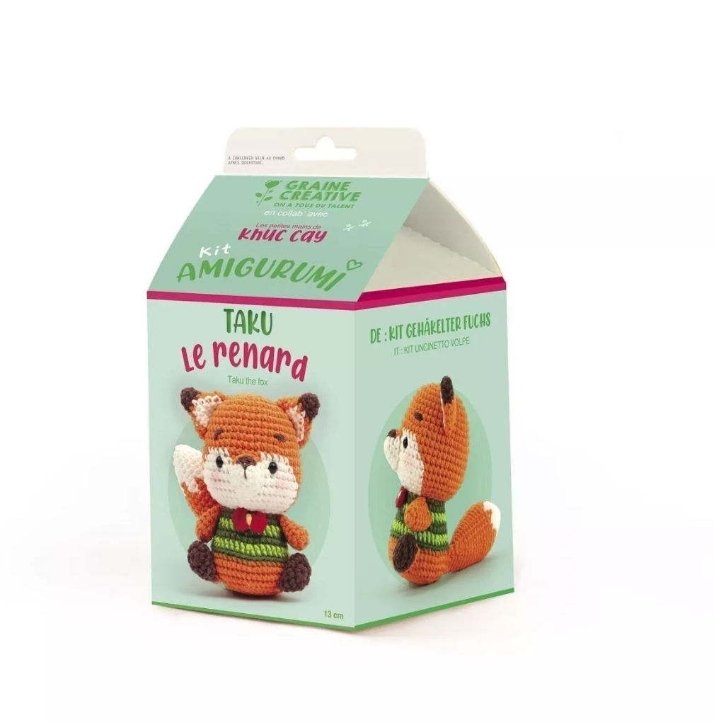 Kit amigurumi - Taku le renard