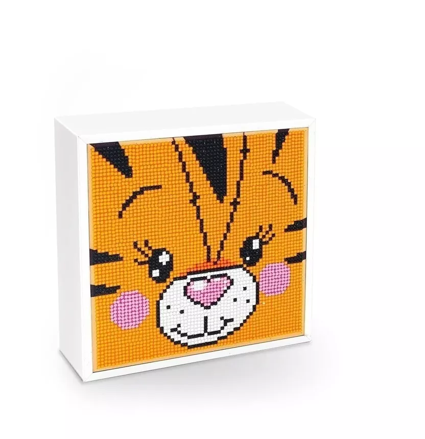 Tableau diamants - Tigre