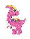 Sticker diamant - Dino
