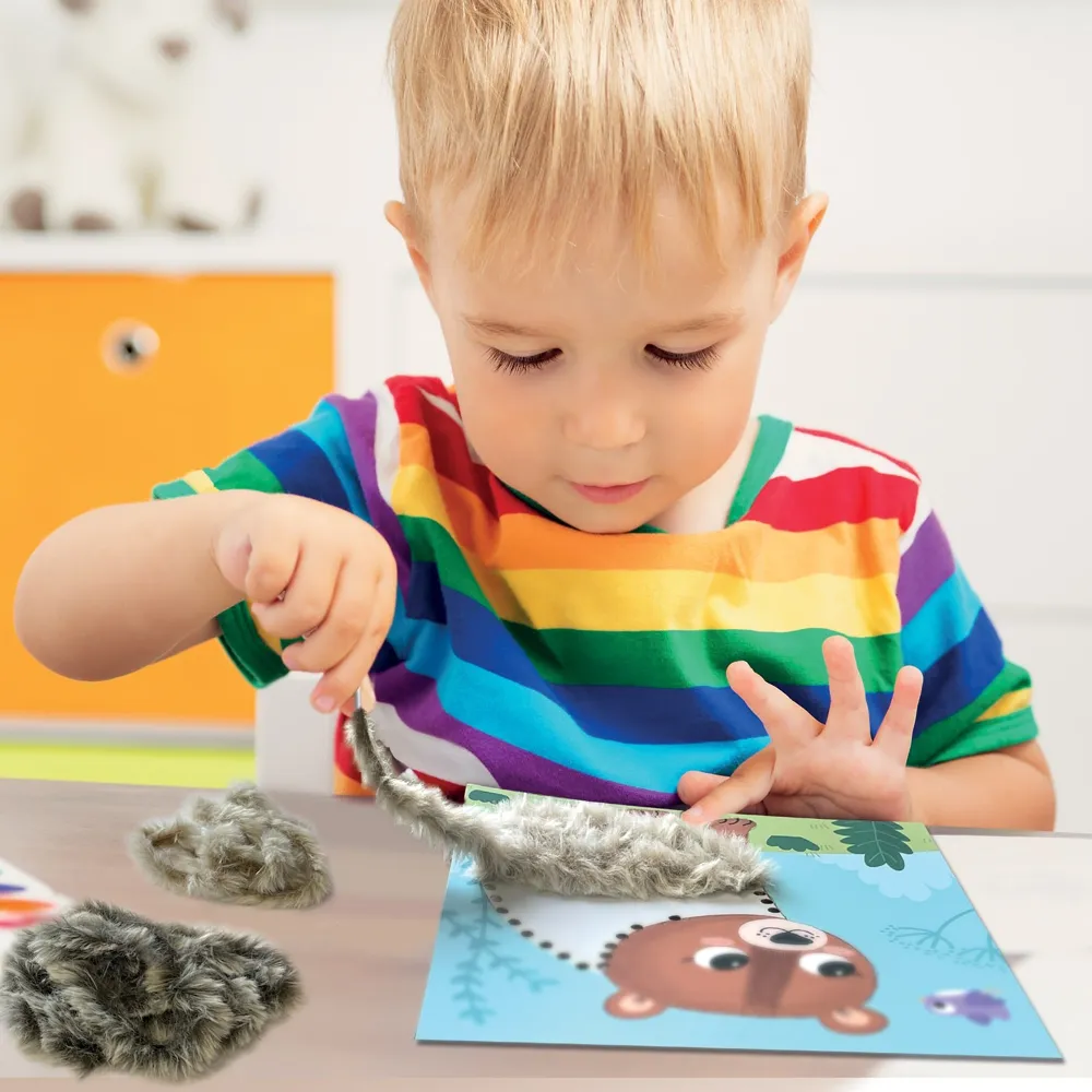 Kit Tableaux faciles - Laine à lacer - Douceurs des bois