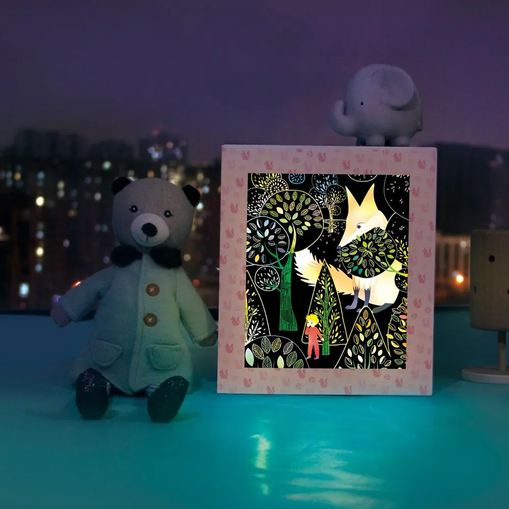 Boite lumineuse - Mon voyage magique