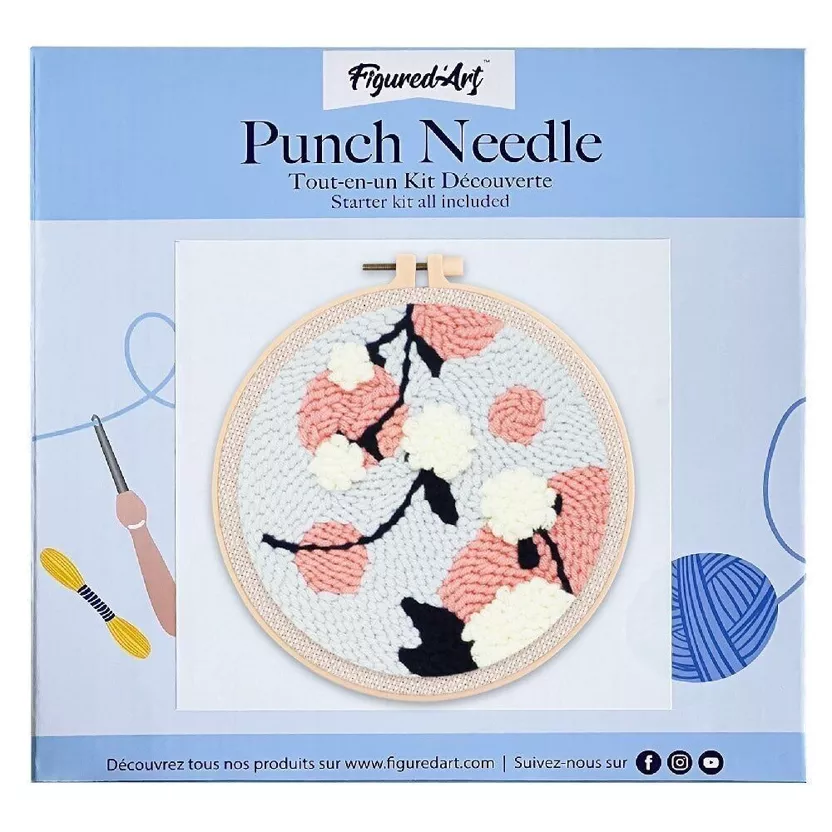 Kit Punch Needle - Boules de gui