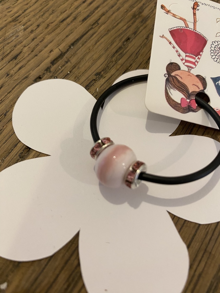 Bracelet boule - Rose (fillette)