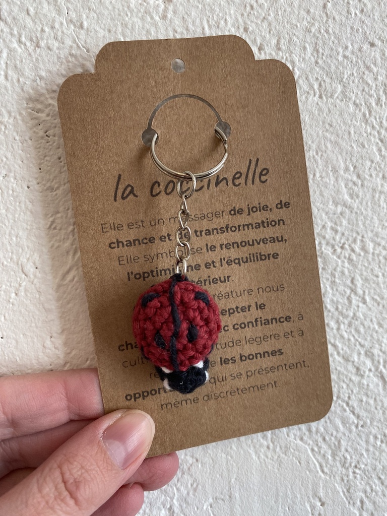 Porte-clés - Coccinelle