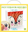 Tableau diamants - Renard