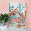 Coffret peinture au numéro - Cactus