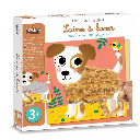 Kit Tableaux faciles - Laine à lacer - Mes doux compagnons