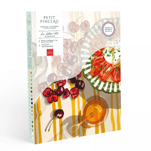 Coffret peinture au numéro - Dolce Vita