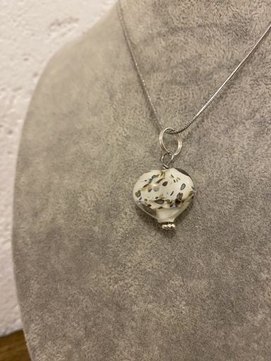 Collier boule - Coeur