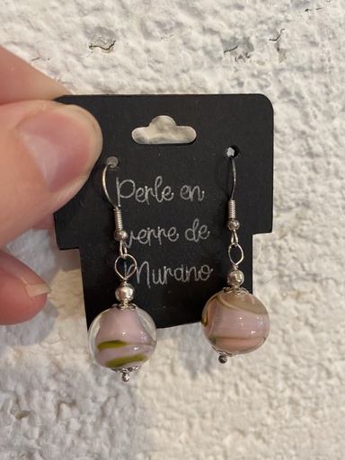 Boucles d'oreilles - Rose