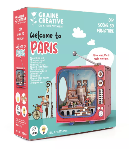 Kit Book nook - Welcome to Paris