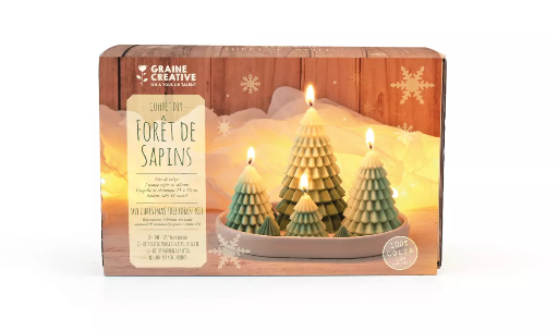 Kit bougies - Forêt de sapins