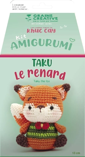 Kit amigurumi - Taku le renard