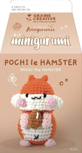 Kit amigurumi - Pochi le hamster (minigurumi)